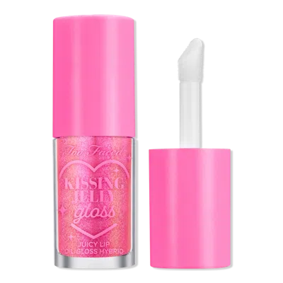 Too Faced Kissing Jelly Hydrating Lip Oil Gloss - Bubblegum In Pink