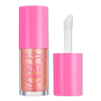 Too Faced Kissing Jelly Hydrating Lip Oil Gloss - Cream Soda