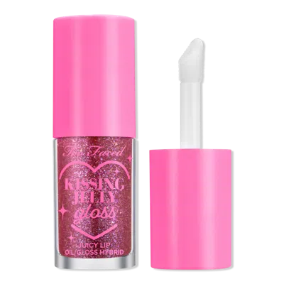 Too Faced Kissing Jelly Hydrating Lip Oil Gloss - Grape Soda