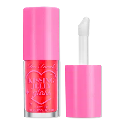 Too Faced Kissing Jelly Hydrating Lip Oil Gloss - Sour Watermelon