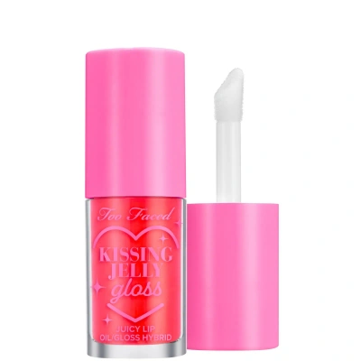 Too Faced Kissing Jelly Lip Oil Gloss 4.5ml - (various Shades) - Sour Watermelon