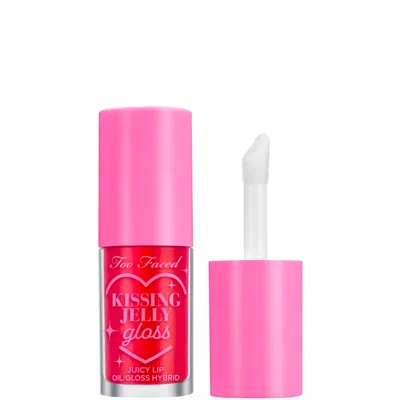 Too Faced Kissing Jelly Lip Oil Gloss 4.5ml - (various Shades) - Cherry Pie