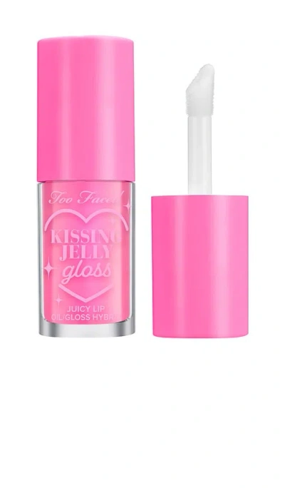 Too Faced Kissing Jelly Lip Oil Gloss In Candy Necklace