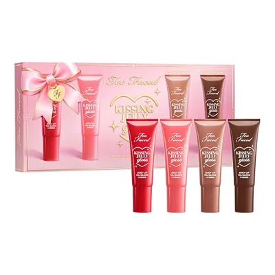 Too Faced Kissing Jelly Lip Oil Gloss Collection In Pink
