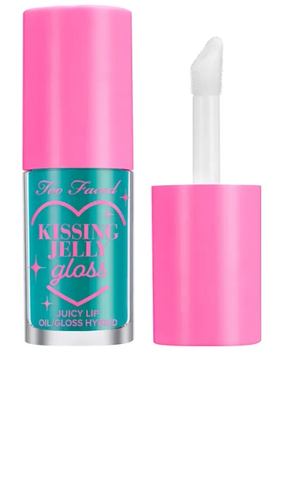 Too Faced Kissing Jelly Lip Oil Gloss In Sweet Cotton Candy