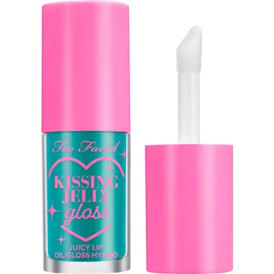 Too Faced Kissing Jelly Lip Oil Gloss In Sweet Cotton Candy