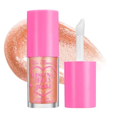 Too Faced Kissing Jelly Non-sticky Lip Oil Gloss Cream Soda 0.15 Oz/4.5 ml