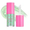 Too Faced Kissing Jelly Non-sticky Lip Oil Gloss Green Apple 0.15 Oz/4.5 ml In Green