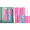 Too Faced Kissing Jelly Twice Upon A Time Lip Oil Gloss Duo Makeup Gift Set 0.3/9 ml In Multi