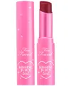 Too Faced Raspberry Kissing Jelly Juicy Tint Lip Balm 3g In Transparent