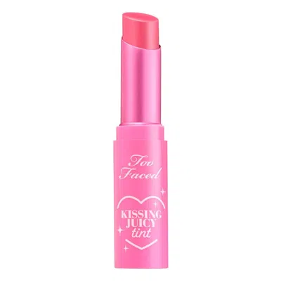 TOO FACED KISSING JUICY TINT LIP BALM BUBBLEGUM 0.1 OZ/3 ML