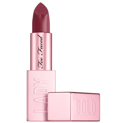 Too Faced Lady Bold Em-power Pigment Cream Lipstick 4g - Committed