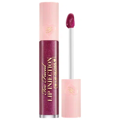 Too Faced Lip Injection Cooling Instant Lip Plumper Gloss Hit Send 0.22 Oz/6.5 ml