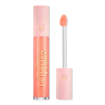 TOO FACED LIP INJECTION COOLING LIP PLUMPER GLOSS - EVERYTHING'S PEACHY