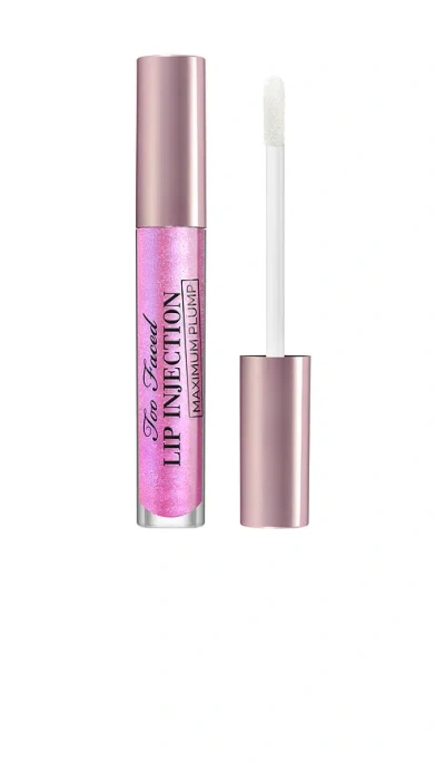 Too Faced Lip Injection Maximum Plump Extra Strength Hydrating Lip Plumper Lavender Daze 0.14 Oz/4 G In Pink