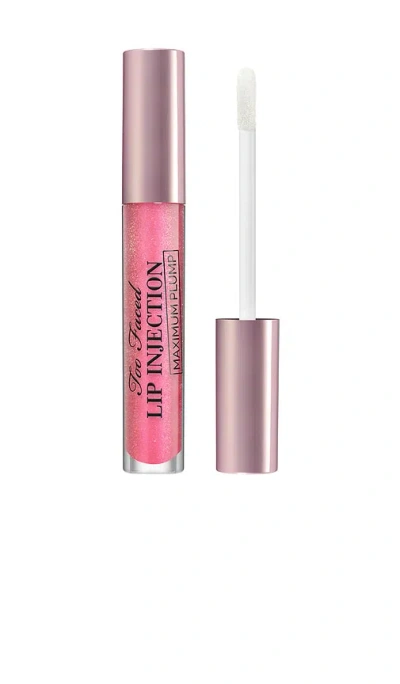 Too Faced Lip Injection Maximum Plump Extra Strength Hydrating Lip Plumper Wink Wink 0.14 Oz/4 G In Transparent