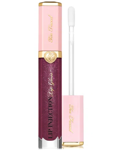 Too Faced Lip Injection Power Plumping Multidimensional Lip Gloss In Purple