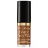 Too Faced Mini Born This Way Super Coverage Multi-use Concealer Chai 0.06 oz / 1.77 ml In Chai