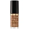 Too Faced Mini Born This Way Super Coverage Multi-use Concealer Chestnut 0.06 oz / 1.77 ml In Chestnut