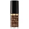 Too Faced Mini Born This Way Super Coverage Multi-use Concealer Ganache 0.06 oz / 1.77 ml In Ganache