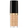 Too Faced Mini Born This Way Super Coverage Multi-use Concealer Light Beige 0.06 oz / 1.77 ml In Light Beige