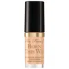 Too Faced Mini Born This Way Super Coverage Multi-use Concealer Nude 0.06 oz / 1.77 ml In Nude