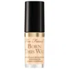 Too Faced Mini Born This Way Super Coverage Multi-use Concealer Swan 0.06 oz / 1.77 ml In Swan