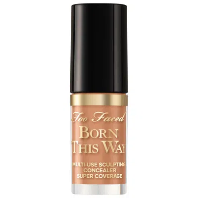 TOO FACED MINI BORN THIS WAY SUPER COVERAGE MULTI-USE CONCEALER WARM SAND 0.06 OZ / 1.77 ML