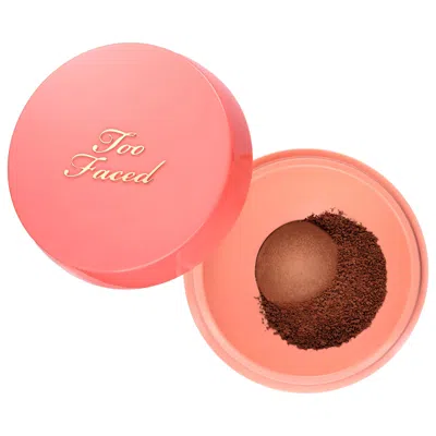 Too Faced Peach Perfector Loose Setting Powder In Orange