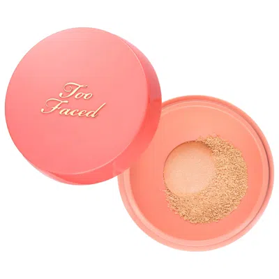 Too Faced Peach Perfector Loose Setting Powder In Orange