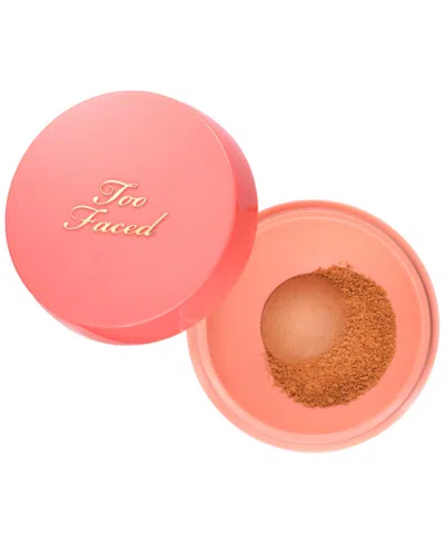 Too Faced Peach Perfector Loose Setting Powder, 0.5 Oz. In Caramelized Peach