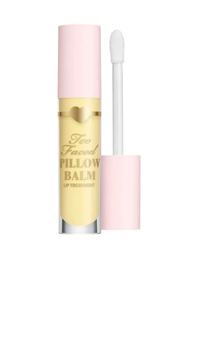 Too Faced Pillow Balm Hydrating Lip Treatment In Banana Kiss