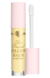 Too Faced Pillow Balm Hydrating Lip Treatment In Banana Kiss