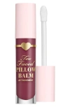 Too Faced Pillow Balm Hydrating Lip Treatment Lip Balm Berry Jam Kiss 0.2 oz / 5.9 ml