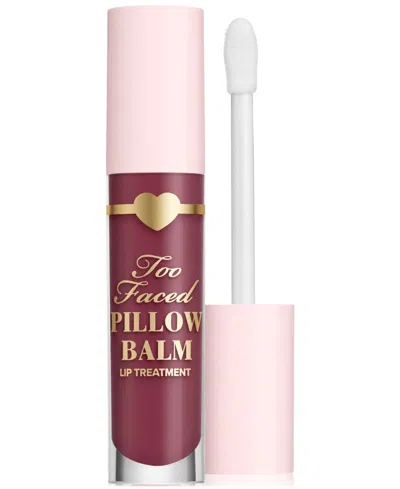 Too Faced Pillow Balm Hydrating Lip Treatment In Berry Jam Kiss