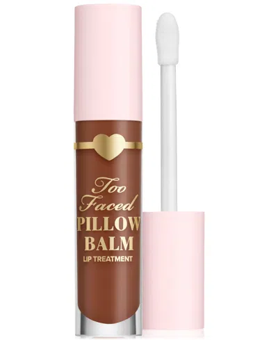 Too Faced Pillow Balm Hydrating Lip Treatment In Hot Cocoa Kiss