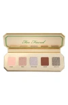 Too Faced Precious Gems Mini Eye Shadow Palette In Precious Gems