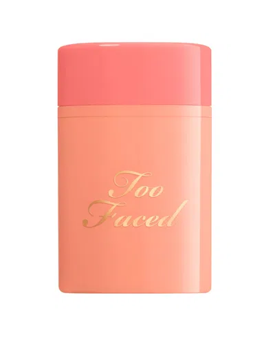 Too Faced Primed And Peachy Hydrating Face Primer, 1 Oz. In Transparent