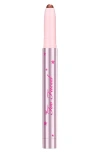 Too Faced Quickie Queen Sparkling Eye Shadow Stick In Chocolate Sprinkles