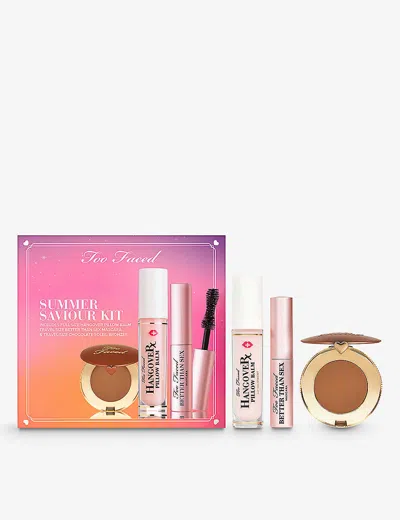 Too Faced Summer Saviour Kit Gift Set Worth £50 In White