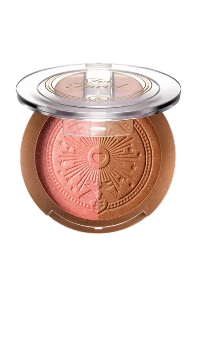 Too Faced Sun Bunny Luminous Blushing Bronzer Strawberry Bunny 0.28 Oz/8 G In Multi