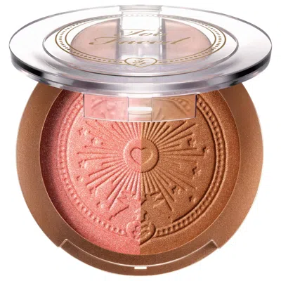 TOO FACED SUN BUNNY LUMINOUS BLUSHING BRONZER STRAWBERRY BUNNY 0.28 OZ/8 G