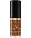 Too Faced Travel-size Born This Way Super Coverage Concealer In 19toffee