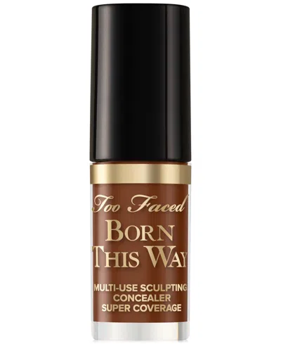 Too Faced Travel-size Born This Way Super Coverage Concealer In 19toffee