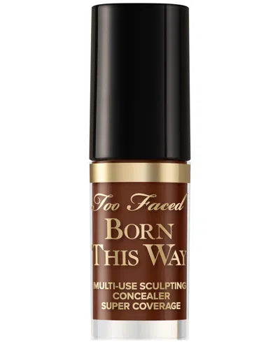 Too Faced Travel-size Born This Way Super Coverage Concealer In 34sable