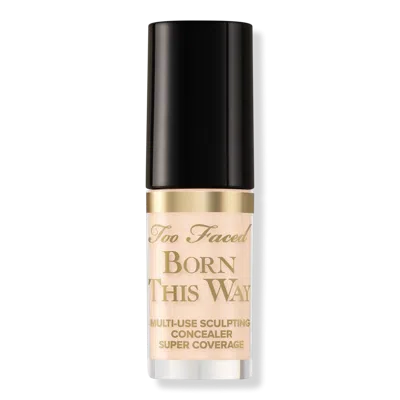 Too Faced Travel Size Born This Way Super Coverage Multi-use Concealer - Cloud In Gray