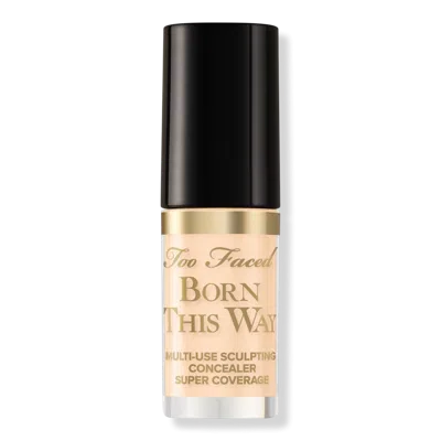Too Faced Travel Size Born This Way Super Coverage Multi-use Concealer - Swan In White