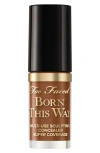 Too Faced Mini Born This Way Super Coverage Multi-use Concealer Chai 0.06 oz / 1.77 ml