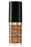 Too Faced Mini Born This Way Super Coverage Multi-use Concealer Chestnut 0.06 oz / 1.77 ml
