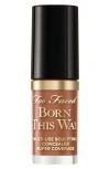 Too Faced Mini Born This Way Super Coverage Multi-use Concealer Mocha 0.06 oz / 1.77 ml